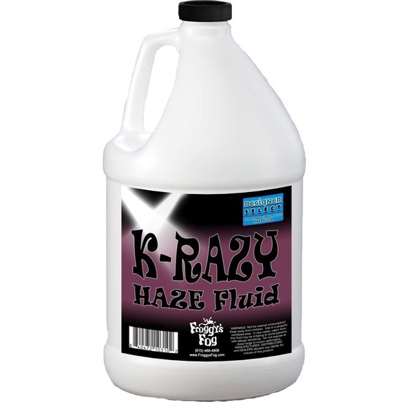 Krazy Haze Professional Haze Fluid for Martin K1 Hazers - 1 Gallon